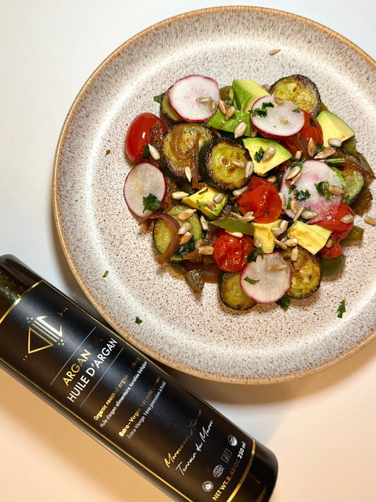Roasted Vegetables with Argan Oil